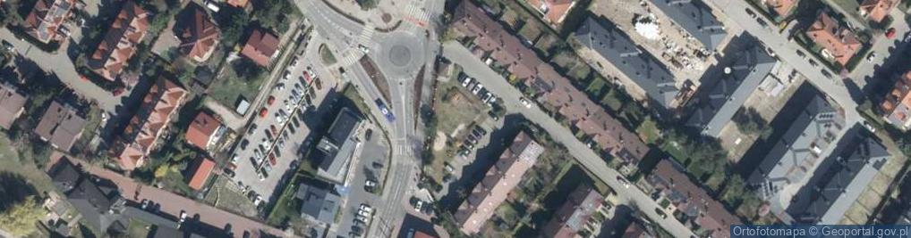 Zdjęcie satelitarne Zielone Ogrody ul.