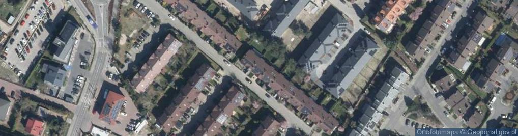 Zdjęcie satelitarne Zielone Ogrody ul.