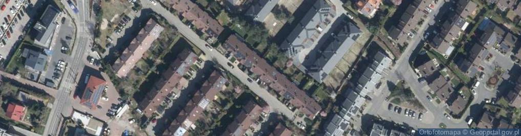 Zdjęcie satelitarne Zielone Ogrody ul.