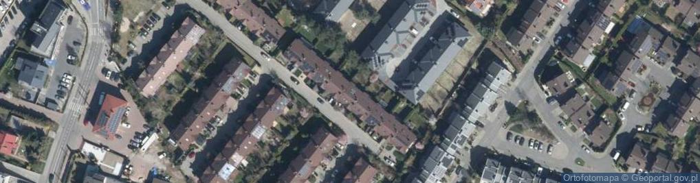 Zdjęcie satelitarne Zielone Ogrody ul.
