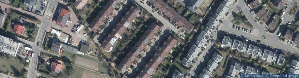 Zdjęcie satelitarne Zielone Ogrody ul.
