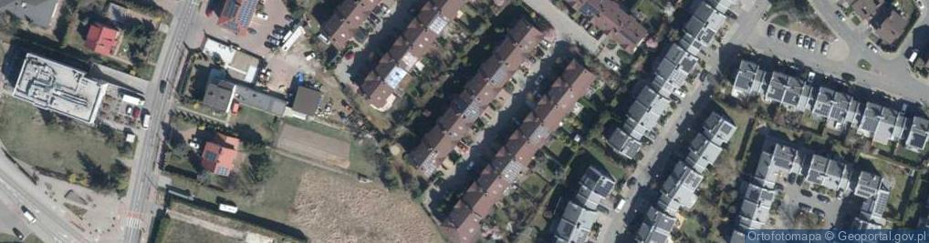 Zdjęcie satelitarne Zielone Ogrody ul.