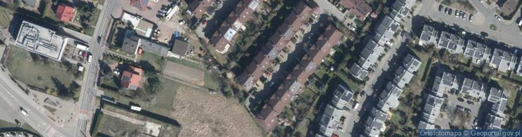 Zdjęcie satelitarne Zielone Ogrody ul.