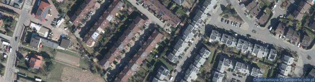 Zdjęcie satelitarne Zielone Ogrody ul.