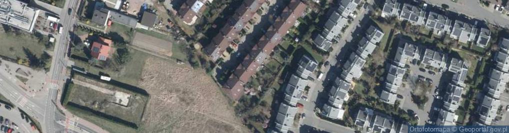 Zdjęcie satelitarne Zielone Ogrody ul.