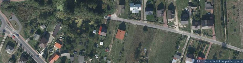 Zdjęcie satelitarne Zielona ul.