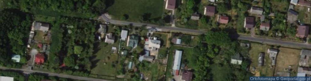 Zdjęcie satelitarne Zielona ul.