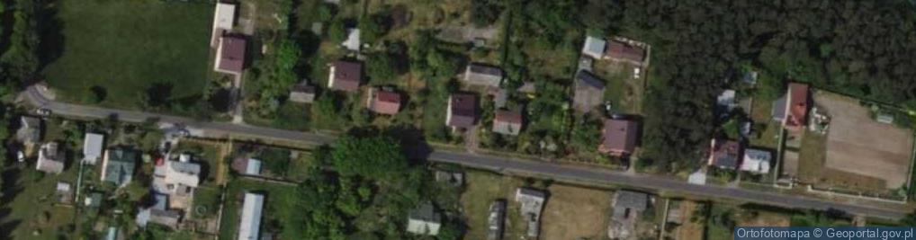 Zdjęcie satelitarne Zielona ul.