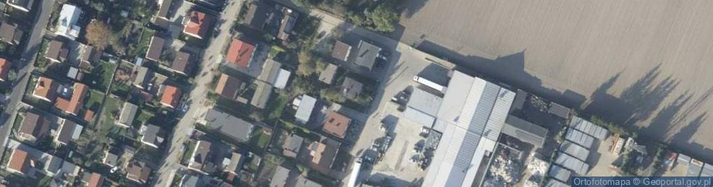 Zdjęcie satelitarne Zielona ul.