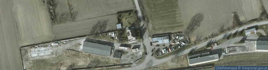 Zdjęcie satelitarne Zielona ul.