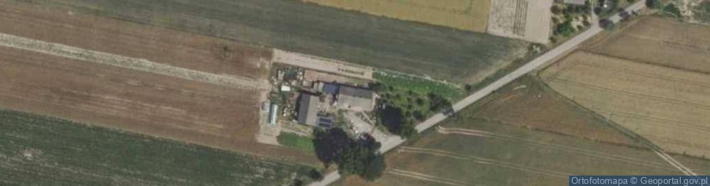 Zdjęcie satelitarne Zielona ul.