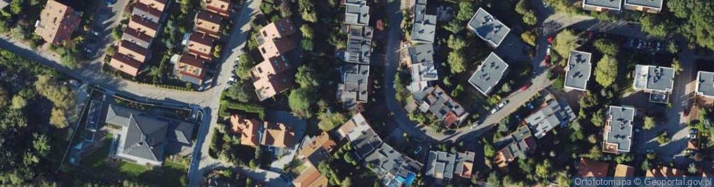 Zdjęcie satelitarne Zimorodków ul.