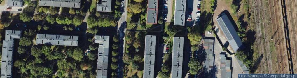 Zdjęcie satelitarne Zielonogórska ul.