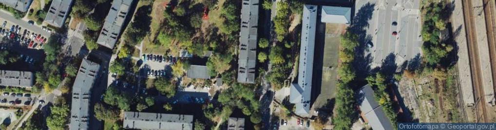 Zdjęcie satelitarne Zielonogórska ul.