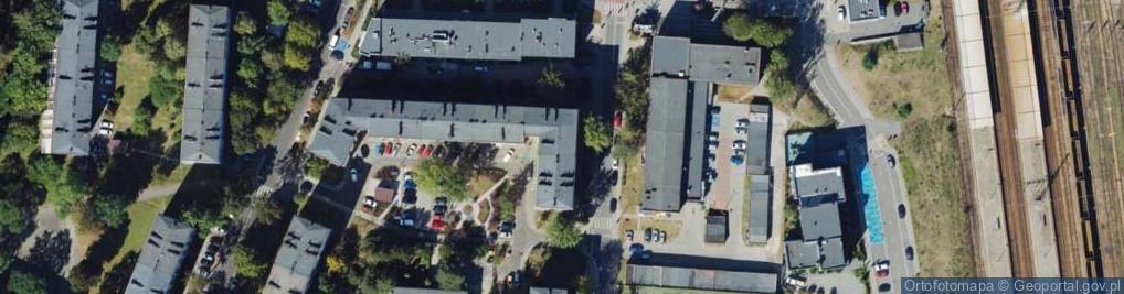 Zdjęcie satelitarne Zielonogórska ul.