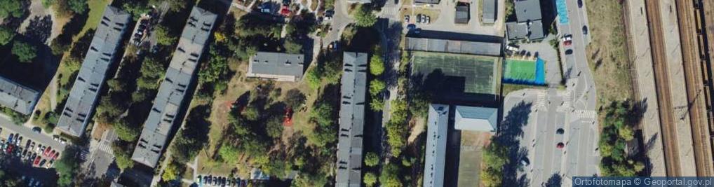 Zdjęcie satelitarne Zielonogórska ul.