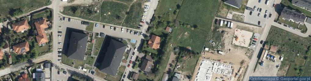 Zdjęcie satelitarne Zielona ul.