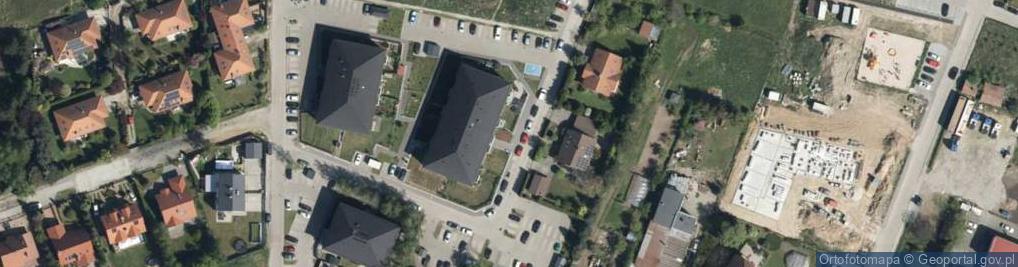 Zdjęcie satelitarne Zielona ul.