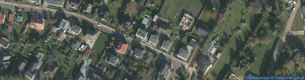 Zdjęcie satelitarne Zielona ul.