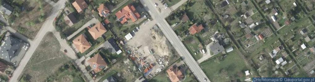 Zdjęcie satelitarne Zielona ul.