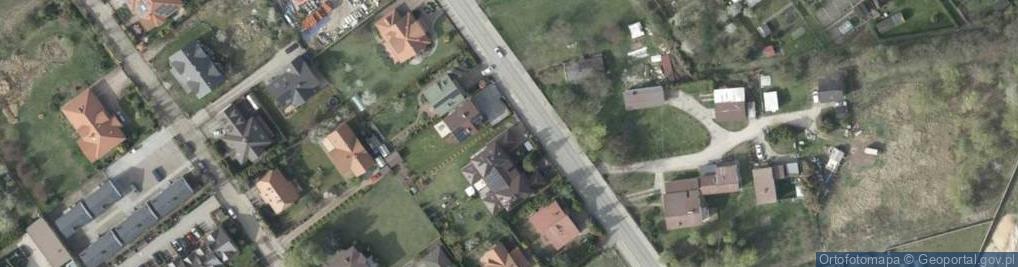 Zdjęcie satelitarne Zielona ul.