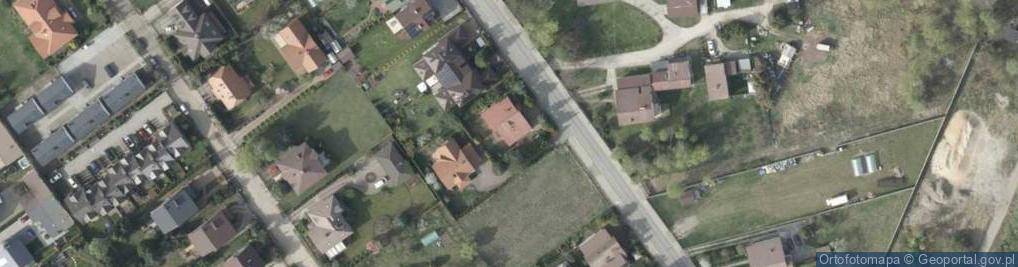 Zdjęcie satelitarne Zielona ul.