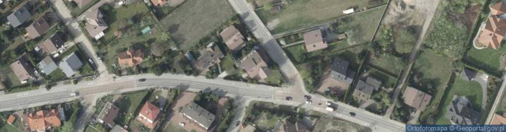 Zdjęcie satelitarne Zielona ul.