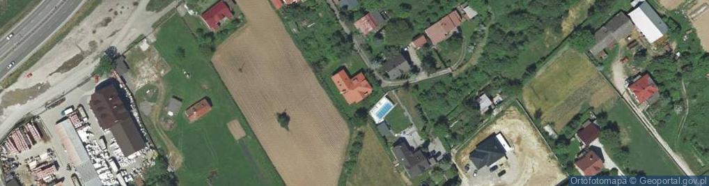 Zdjęcie satelitarne Zielony Zakątek ul.