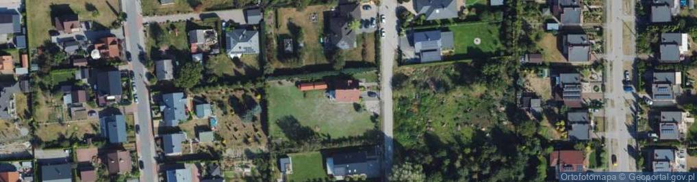 Zdjęcie satelitarne Zielona ul.