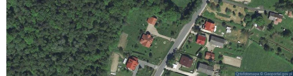 Zdjęcie satelitarne Zielona ul.