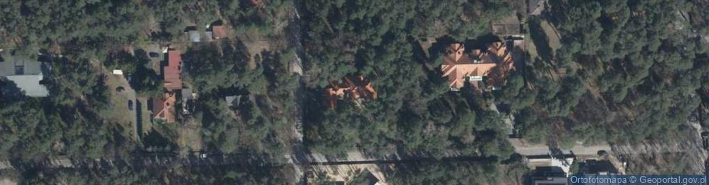 Zdjęcie satelitarne Zielna ul.