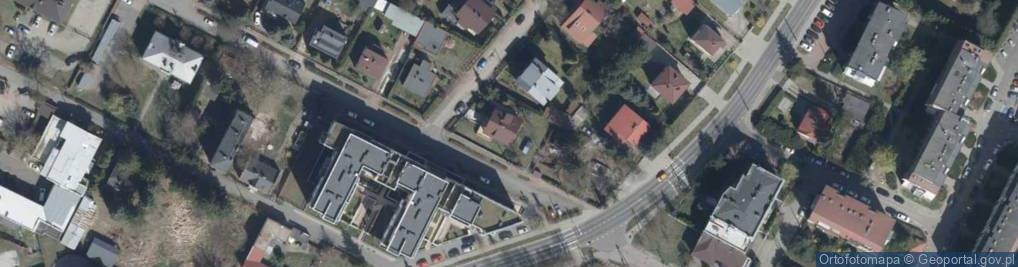 Zdjęcie satelitarne Zielona ul.