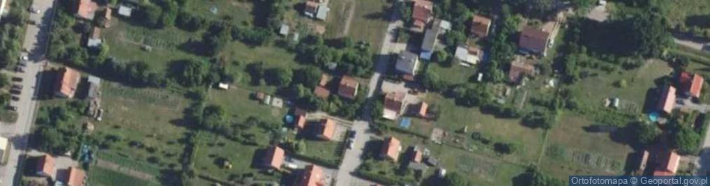 Zdjęcie satelitarne Zielona ul.