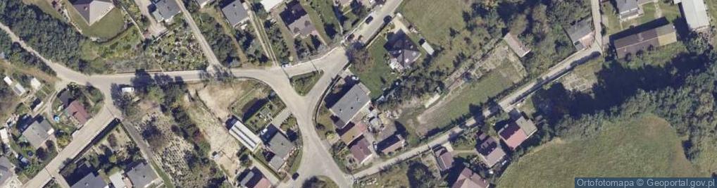 Zdjęcie satelitarne Zielona ul.