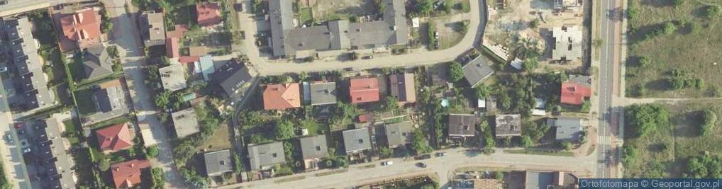 Zdjęcie satelitarne Zielona ul.