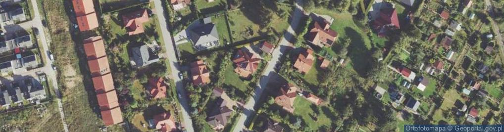 Zdjęcie satelitarne Zielony Pagórek ul.