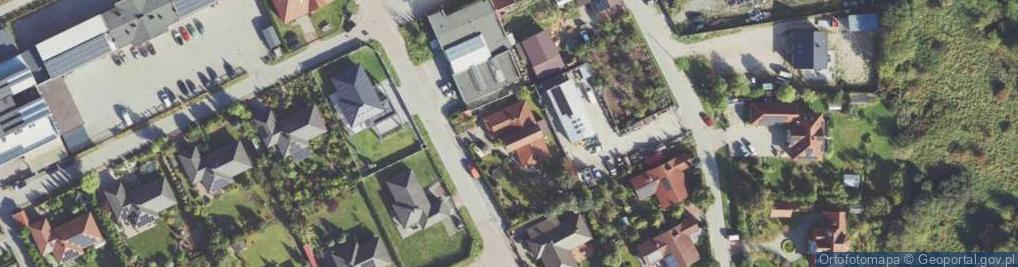 Zdjęcie satelitarne Zimowa ul.