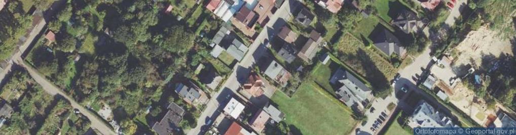 Zdjęcie satelitarne Zielona ul.