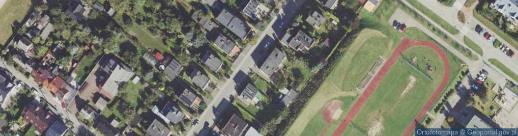 Zdjęcie satelitarne Zielona ul.