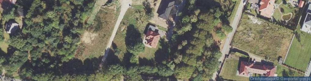 Zdjęcie satelitarne Zielone Wzgórze ul.