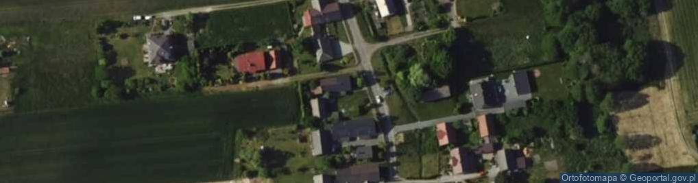 Zdjęcie satelitarne Zielona ul.