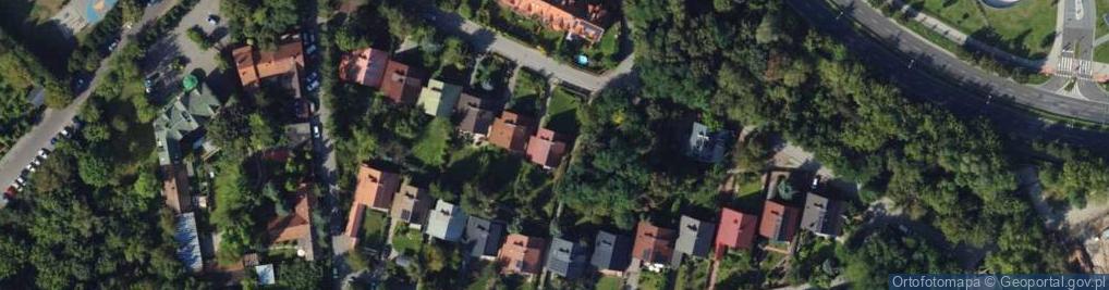 Zdjęcie satelitarne Zielna ul.