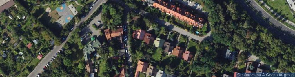 Zdjęcie satelitarne Zielna ul.
