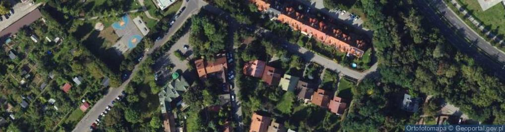 Zdjęcie satelitarne Zielna ul.