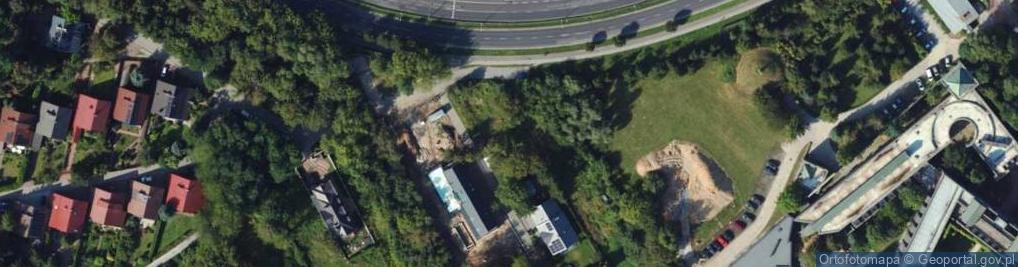 Zdjęcie satelitarne Zielna ul.