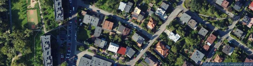 Zdjęcie satelitarne Zielonogórska ul.