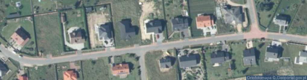 Zdjęcie satelitarne Zielona ul.