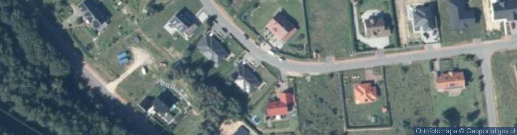 Zdjęcie satelitarne Zielona ul.