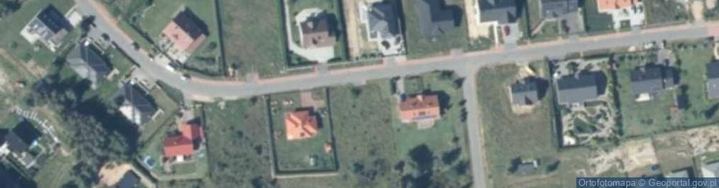 Zdjęcie satelitarne Zielona ul.
