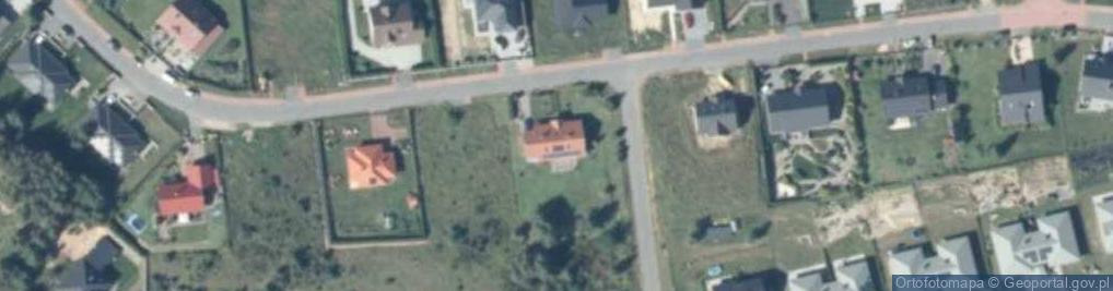 Zdjęcie satelitarne Zielona ul.